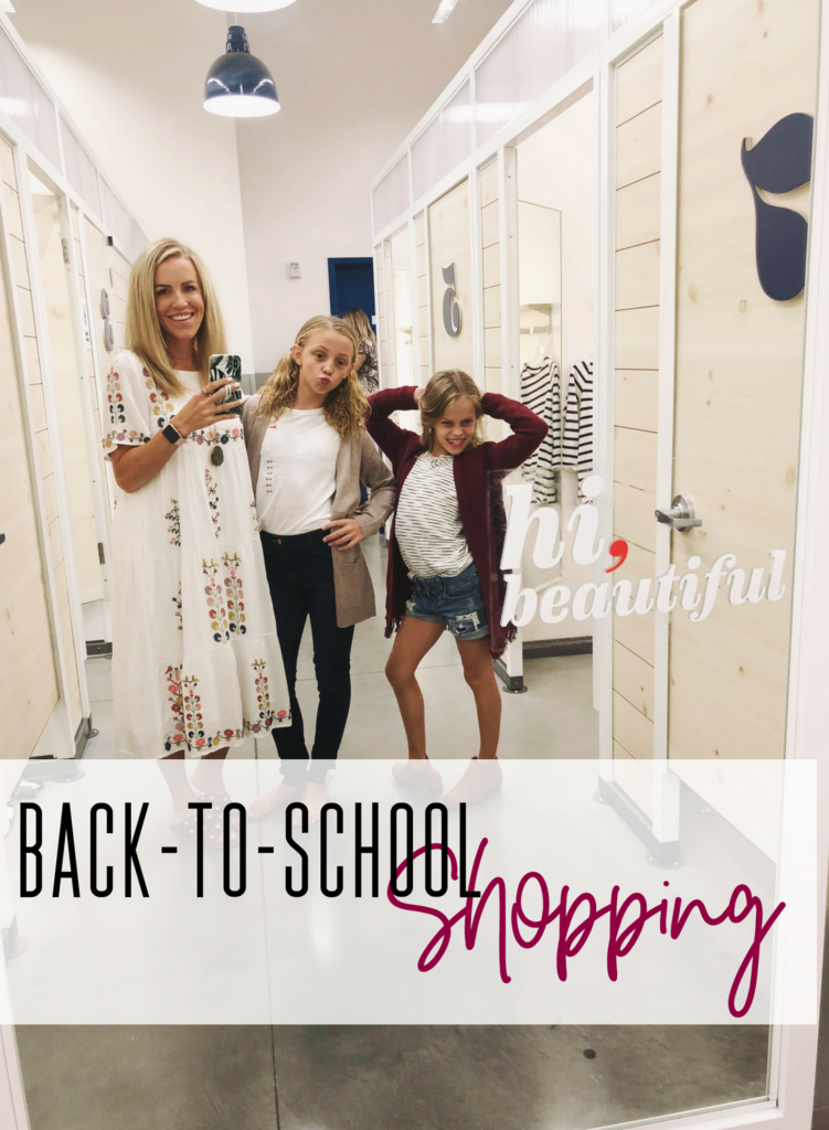 Back-to-School Clothes Shopping