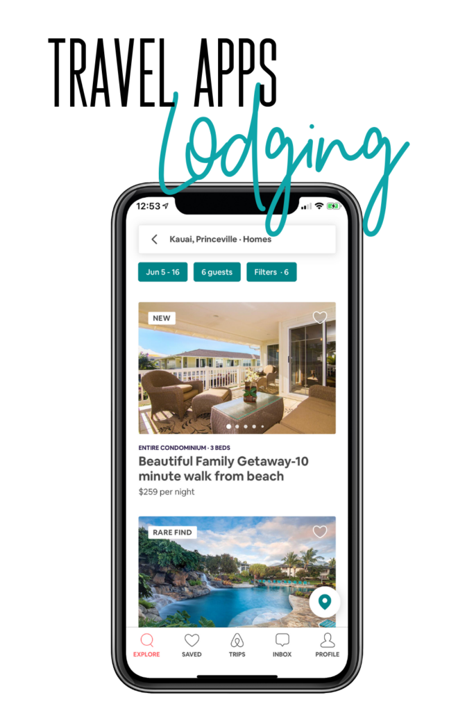 Travel Apps: Lodging