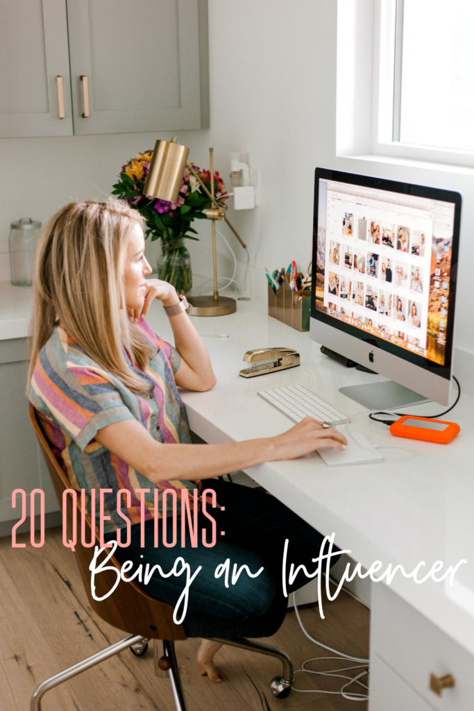 20 Questions About Being An Influencer