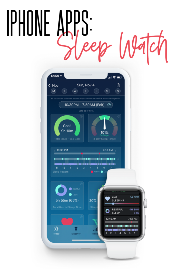 iPhone Apps: SleepWatch