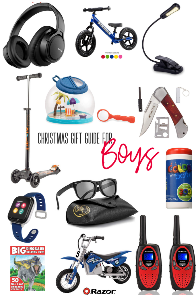 Christmas Gift Guide for Boys