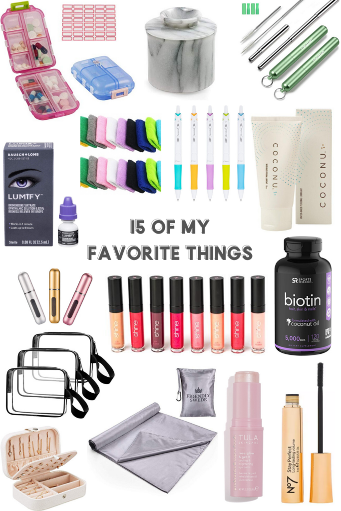15 of My Favorite Things