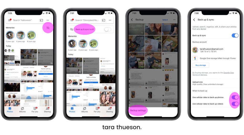 How I Organize My Photos Using Google Photos – Tara Thueson
