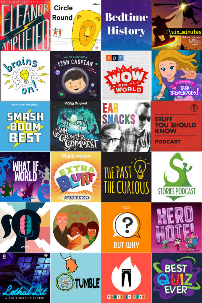 Tech Tuesday: 26 Podcasts For Kids & Family