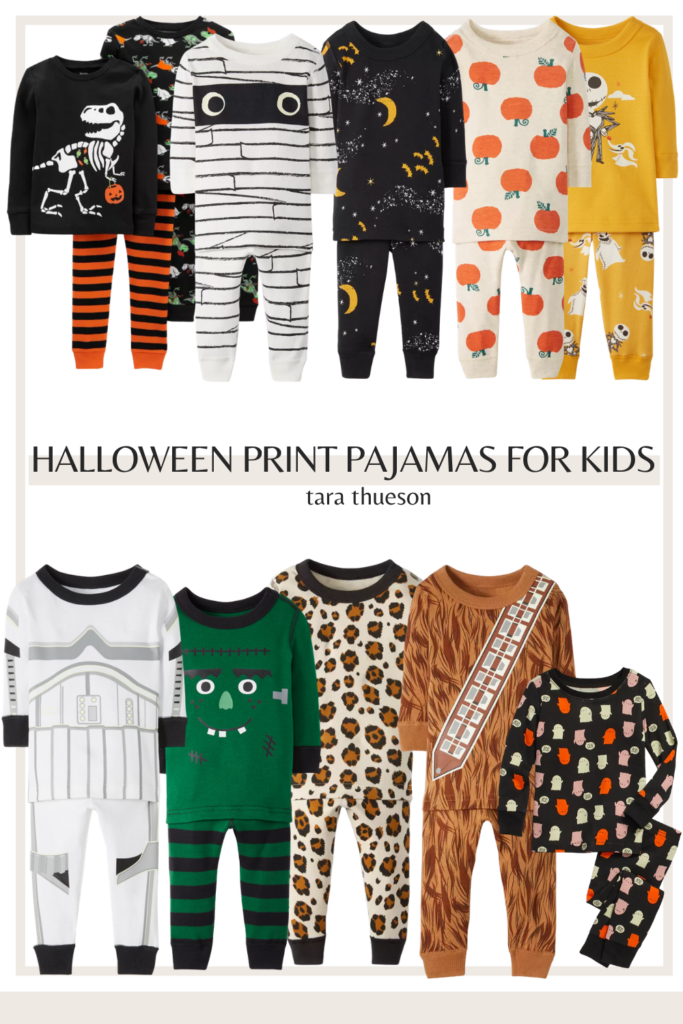 Halloween Print Pajamas