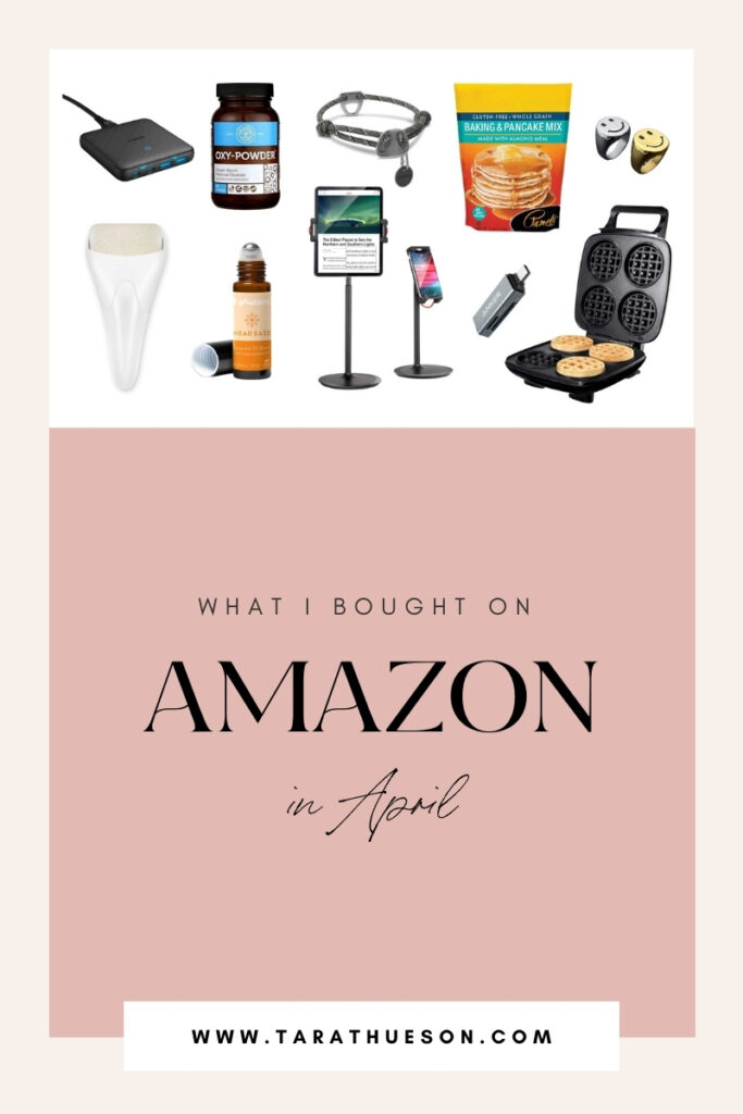 Amazon Purchases: April 2021