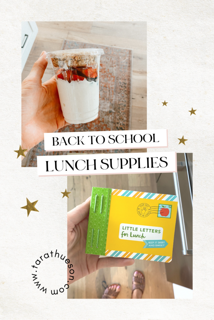 Back to School - Lunch Supplies! – Tara Thueson