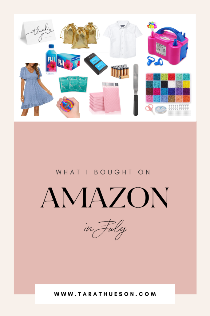 July 2021 Amazon Purchases