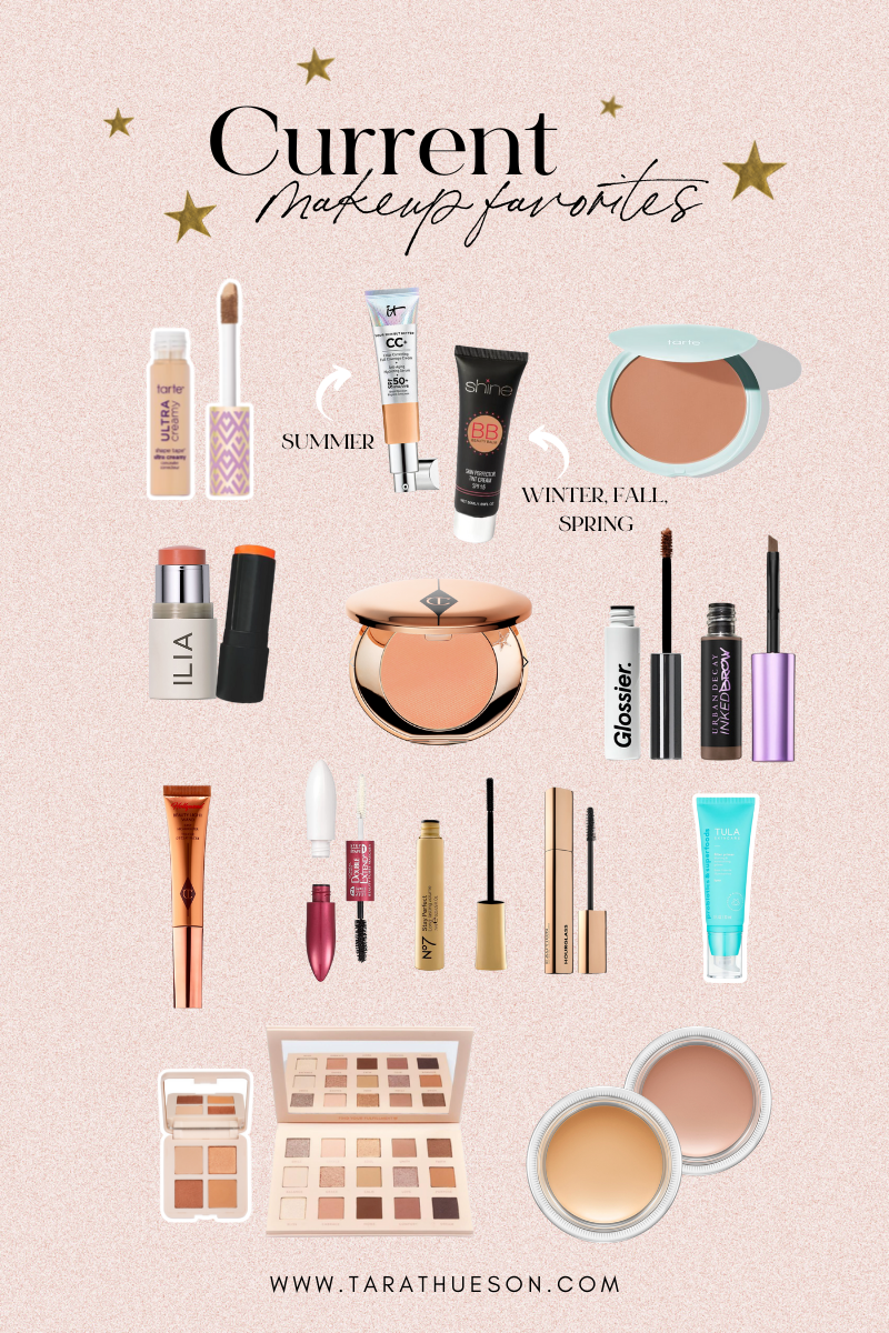 Current Makeup Favorites – Tara Thueson