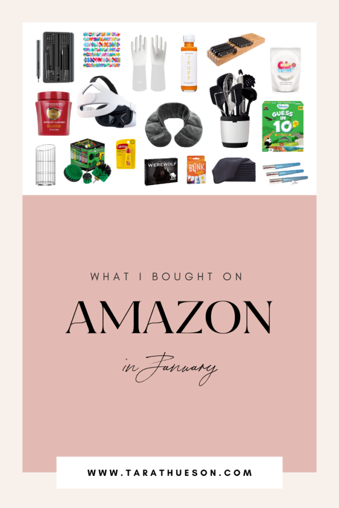 Amazon Purchases January 2022