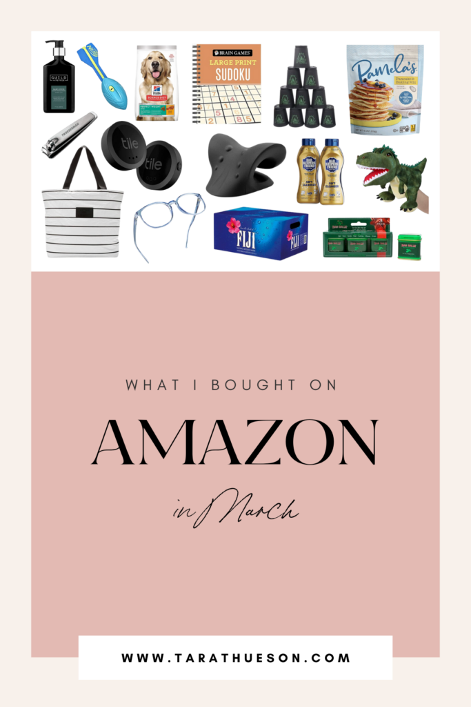 Amazon Purchases – March 2022