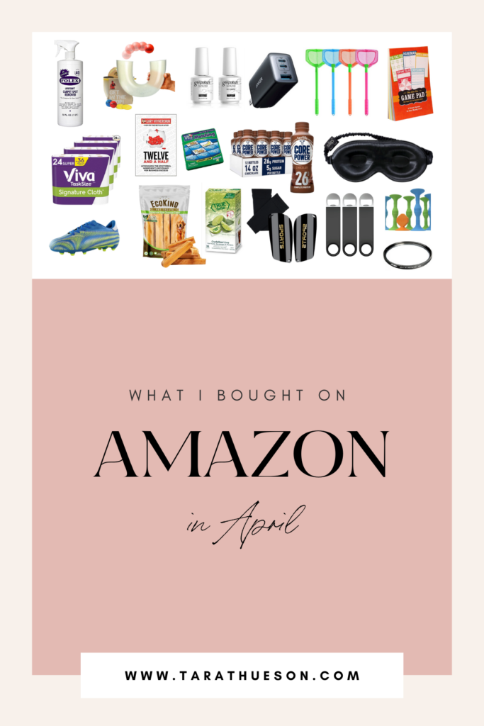Amazon Purchases April 2022
