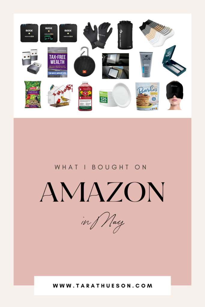 Amazon Purchases May 2022