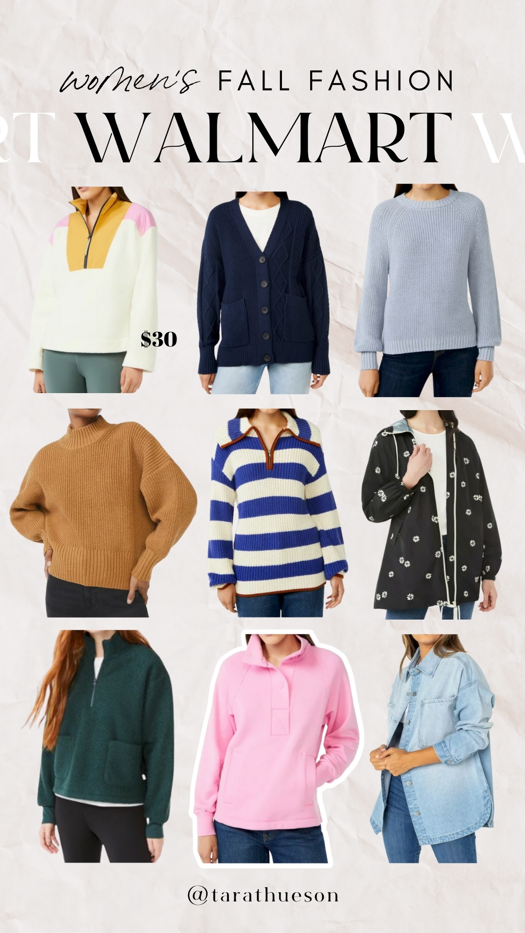 Cozy Clothes at Walmart – Tara Thueson