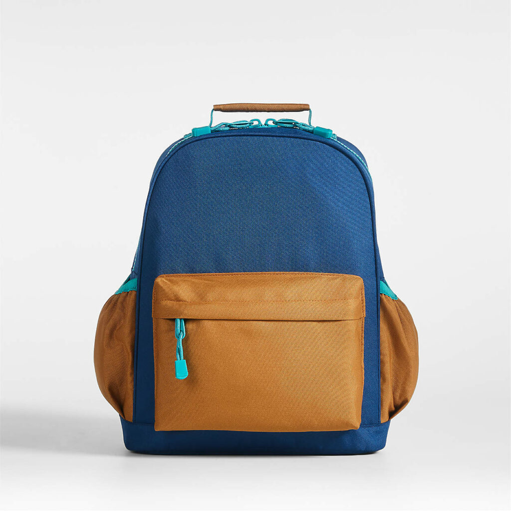 L.L. Bean Mountain Classic School Backpack Blue HAZE/CANYON Khaki
