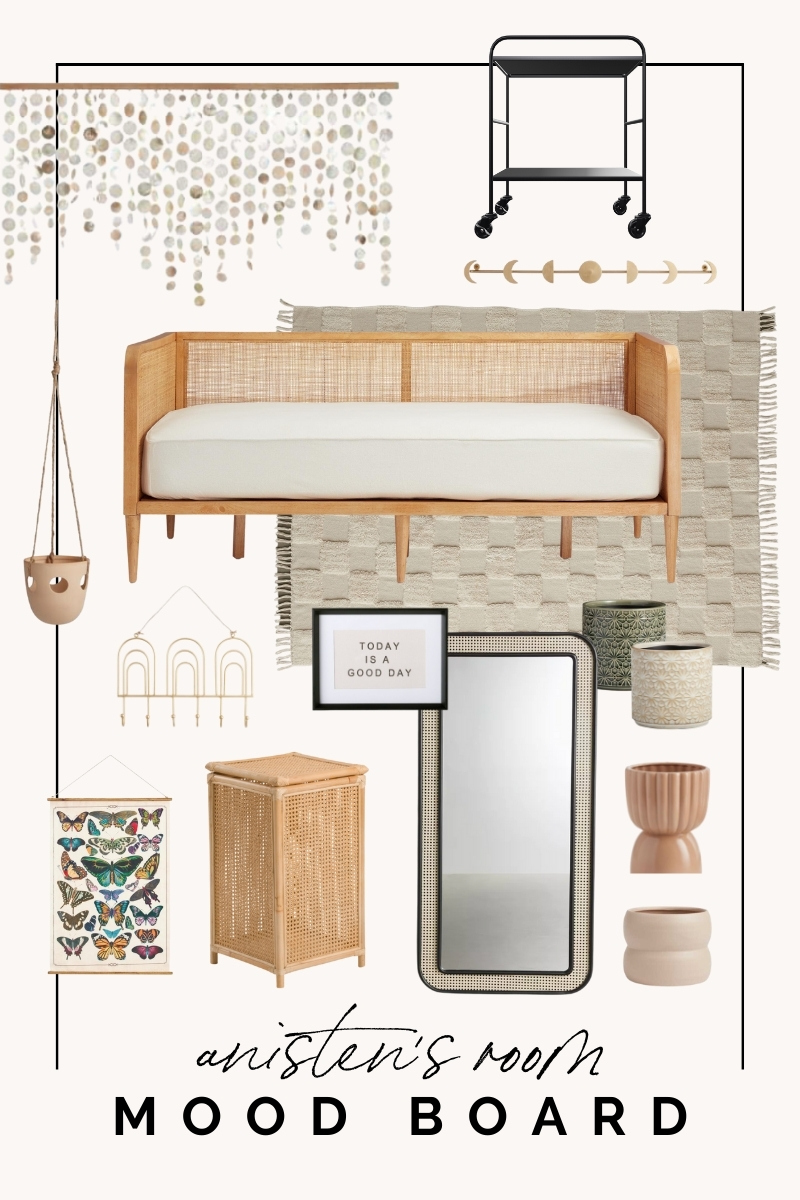 Anisten's Bedroom Mood Board – Tara Thueson