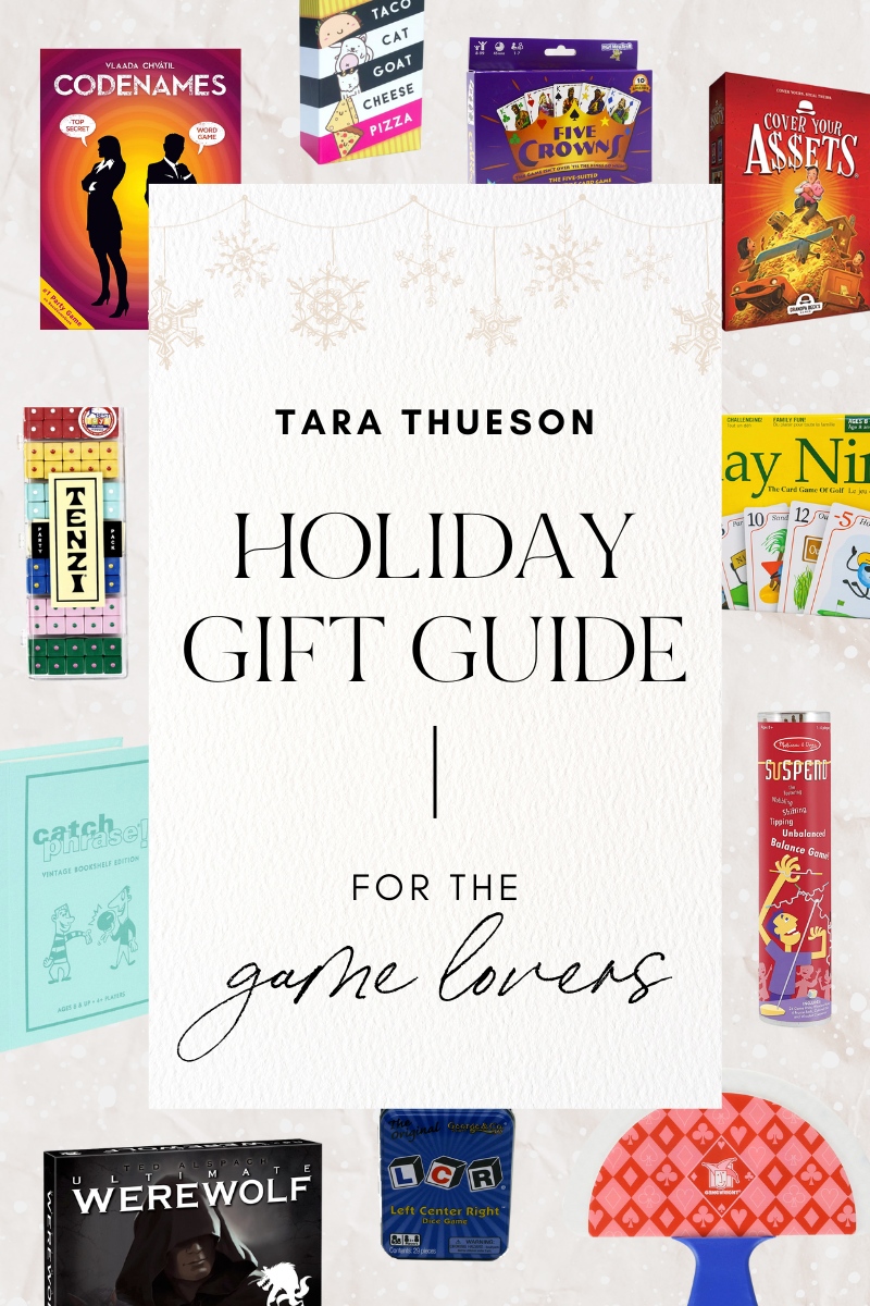 Holiday Gift Guide for the Game Lover 2022 Tara Thueson