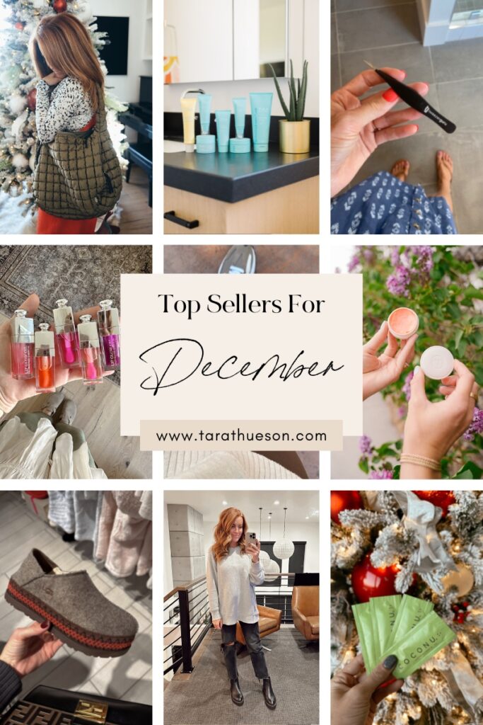 December Top Sellers