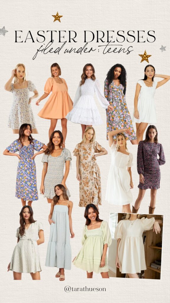 Cutest Easter dresses for women, teens/tweens, and girls - 2023