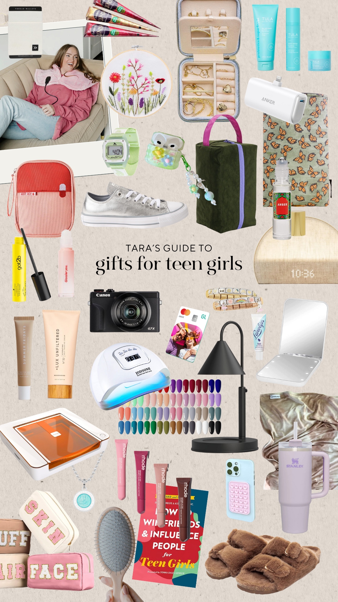Teenage Girl Gifts (2023 Edition) - Thriving Home  Teenage girl gifts,  Girls gift guide, Christmas gifts for teen girls
