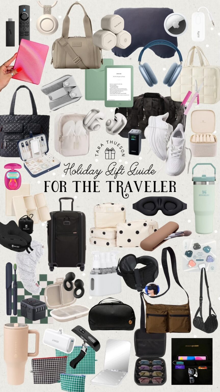 Holiday Gift Guide for the Traveler 2024 Tara Thueson